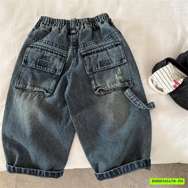 JEANS BAGGY RÁCH GỐI MMY