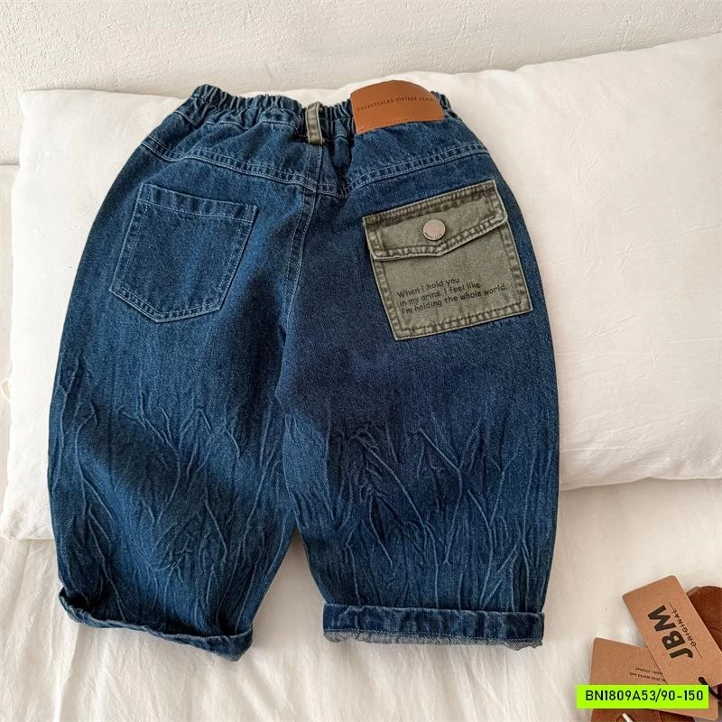 JEANS BAGGY TÚI SAU MMY