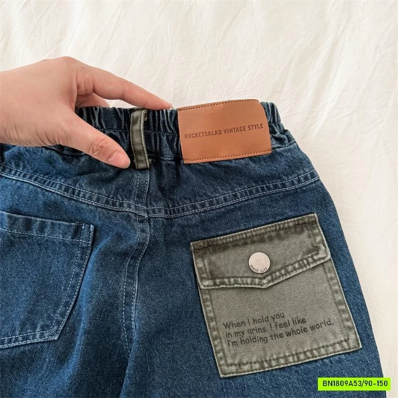 JEANS BAGGY TÚI SAU MMY