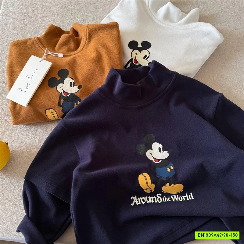 ÁO NỈ GIỮ NHIỆT MICKEY MMY