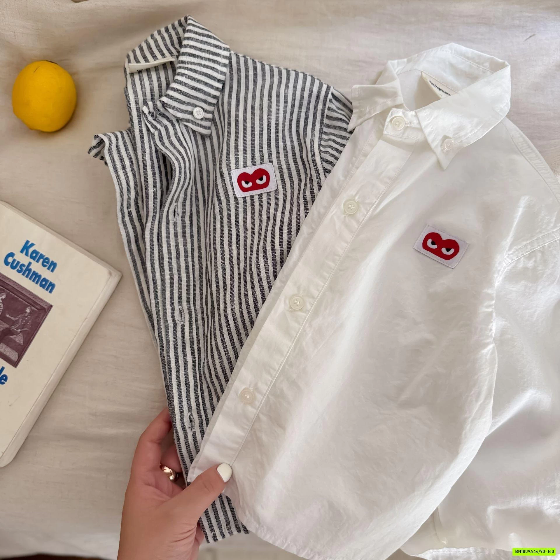 SƠ MI LOGO TRÁI TIM MMGGBABY