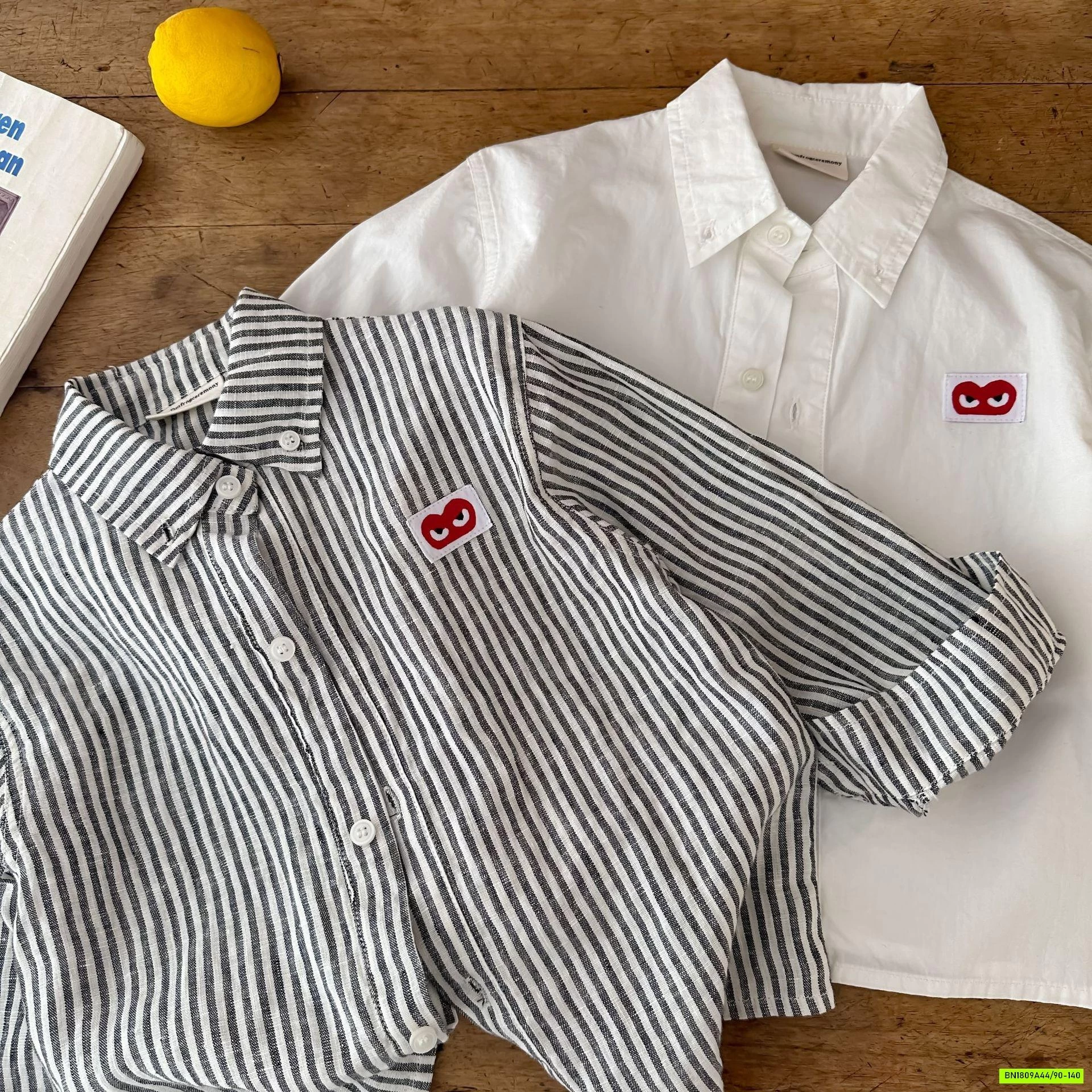 SƠ MI LOGO TRÁI TIM MMGGBABY