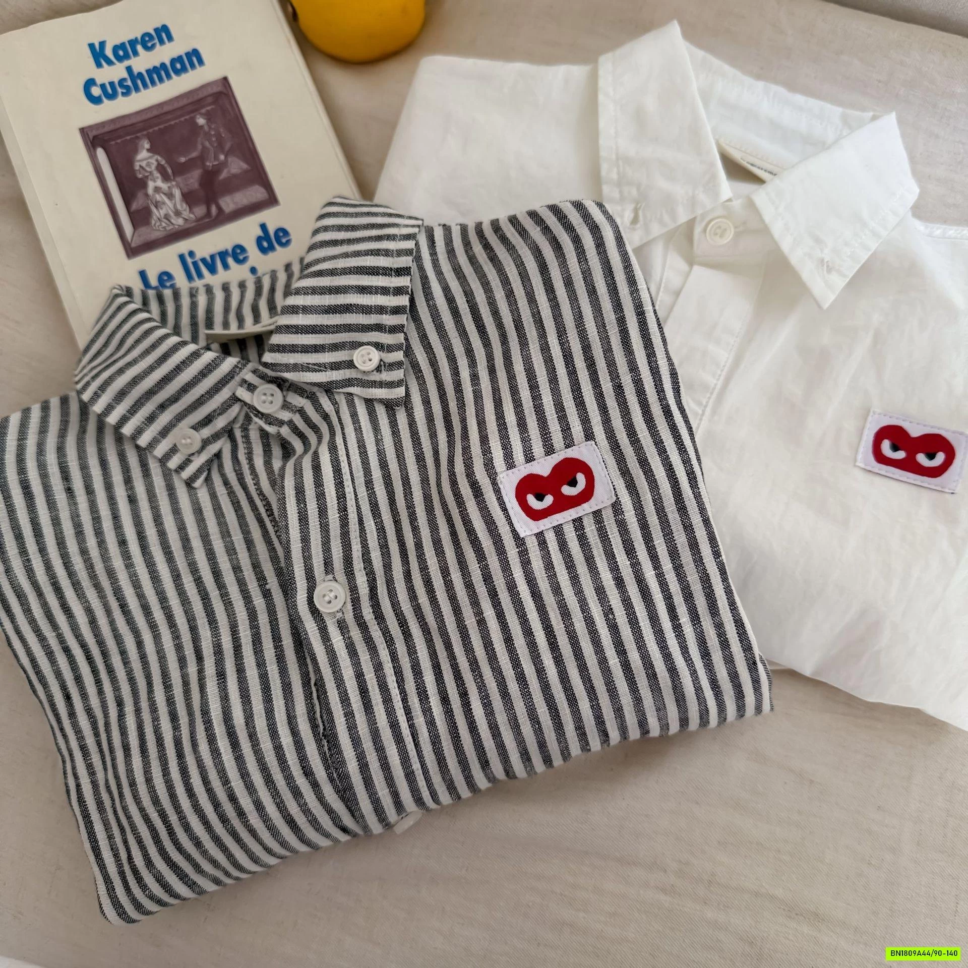 SƠ MI LOGO TRÁI TIM MMGGBABY