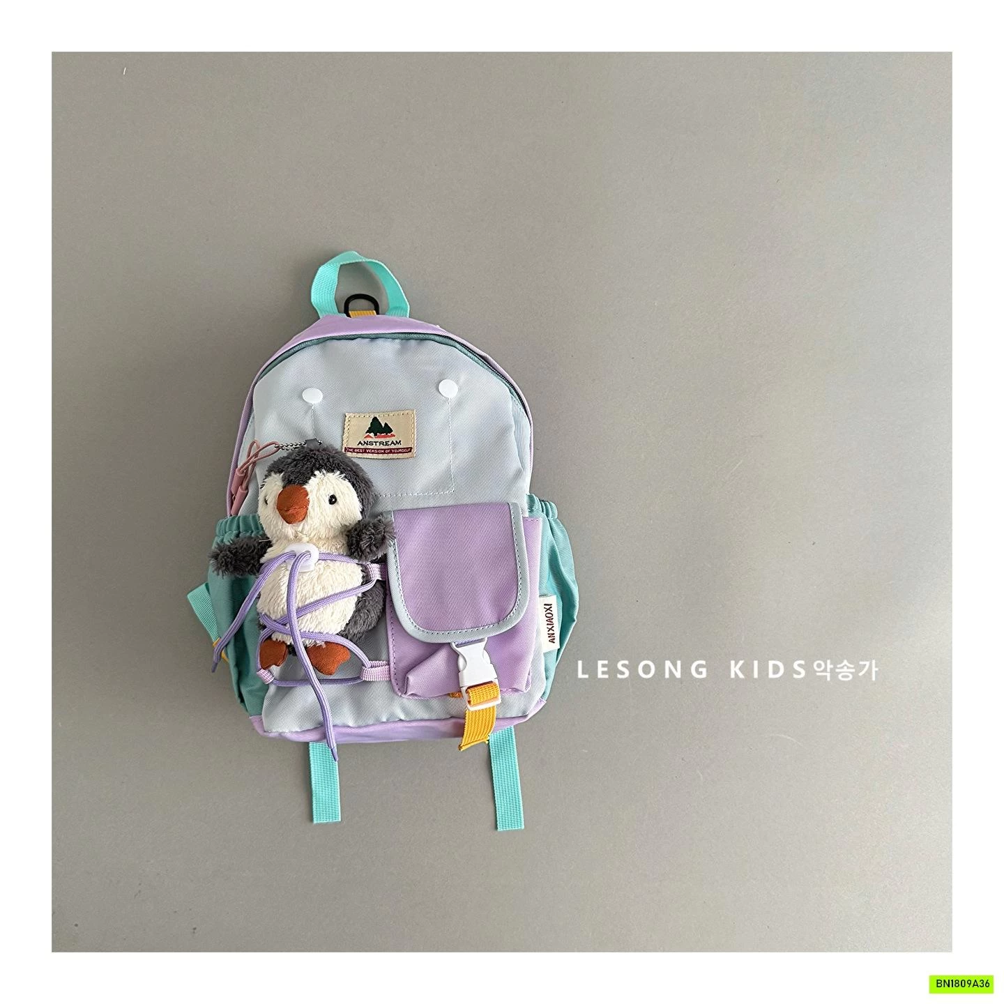 BALO PHỐI MÀU KÈM GẤU BÔNG