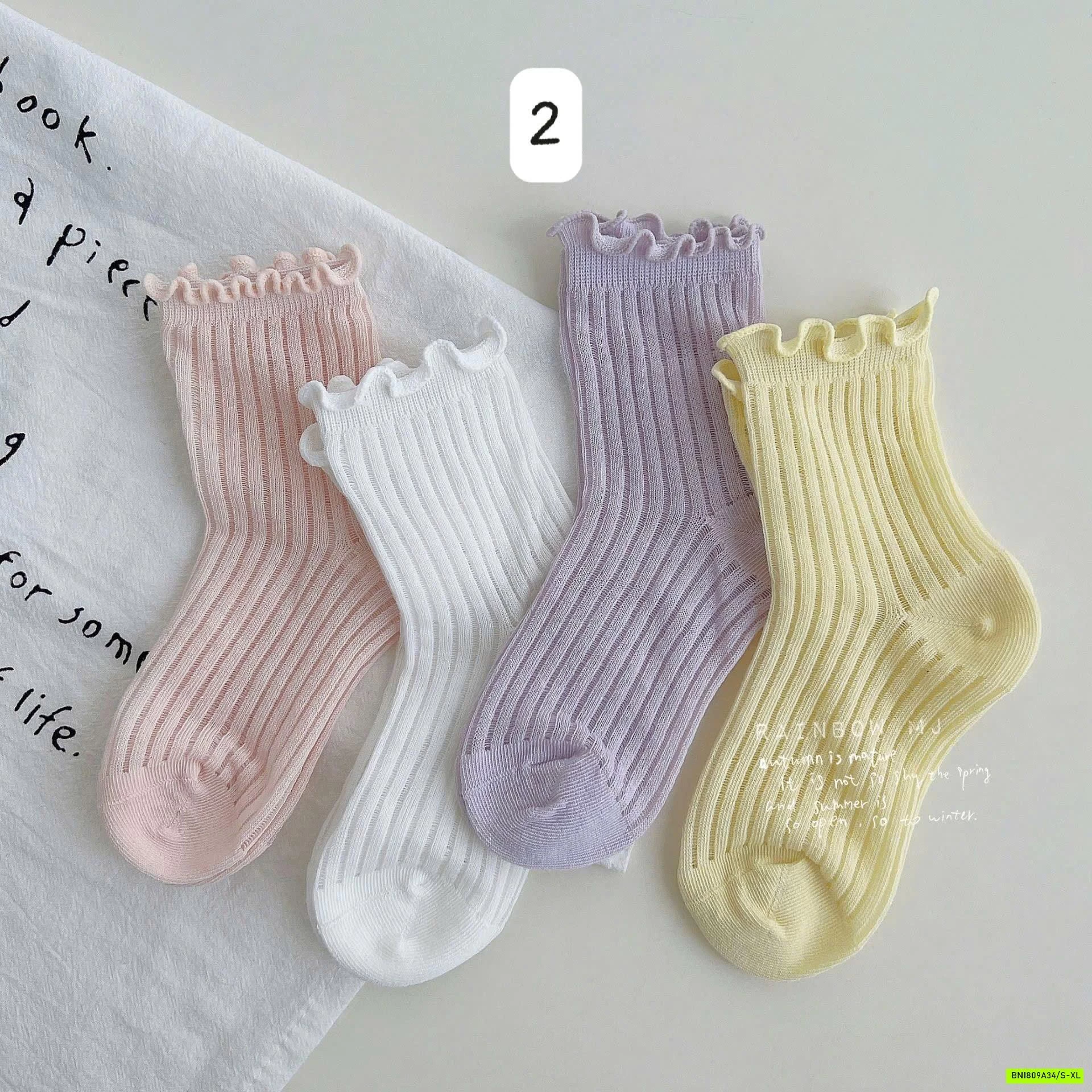 SET 4 ĐÔI TẤT CỔ CAO DỄ THƯƠNG