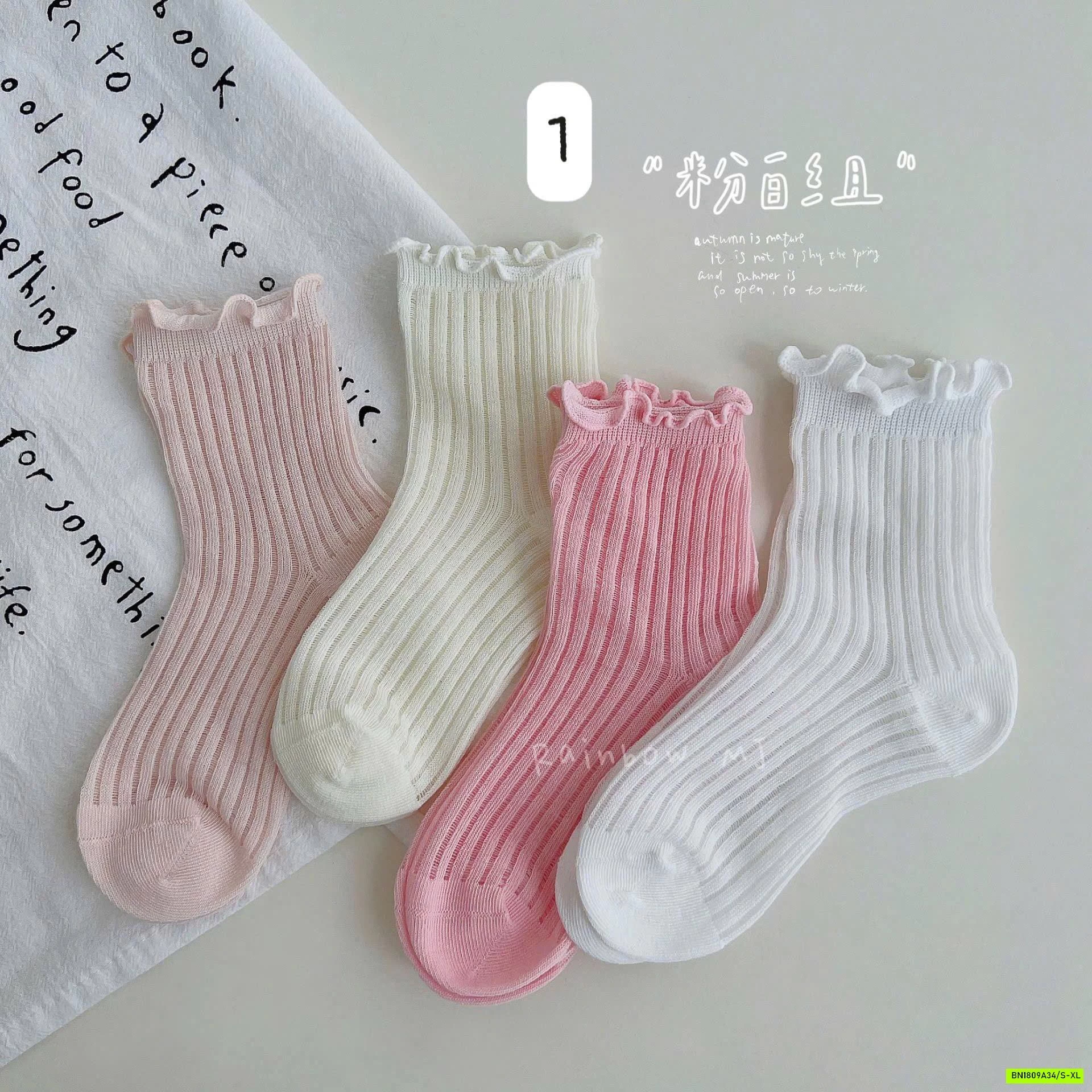 SET 4 ĐÔI TẤT CỔ CAO DỄ THƯƠNG