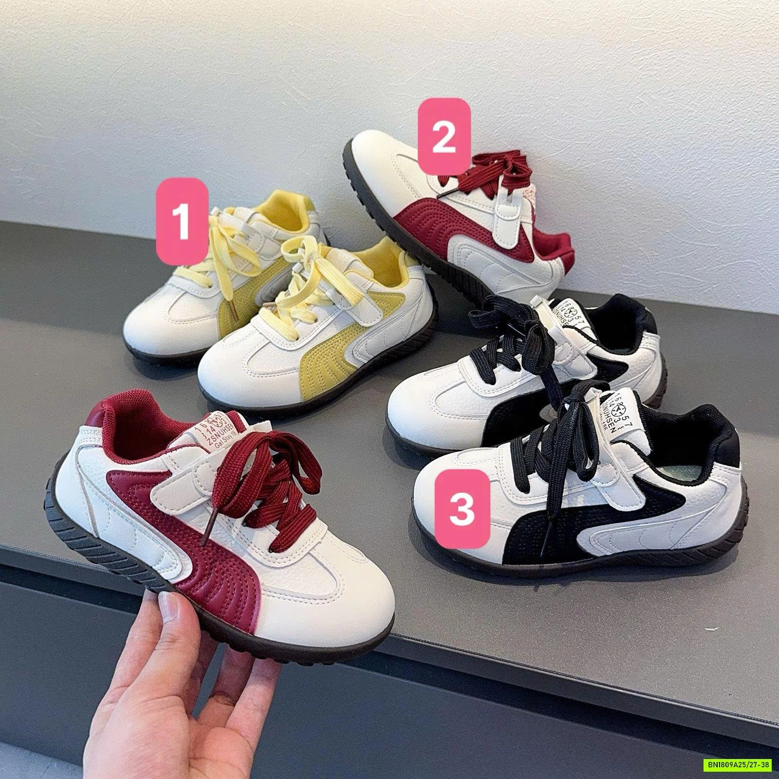 BST GIÀY THỂ THAO PHỐI SỌC CAO CẤP