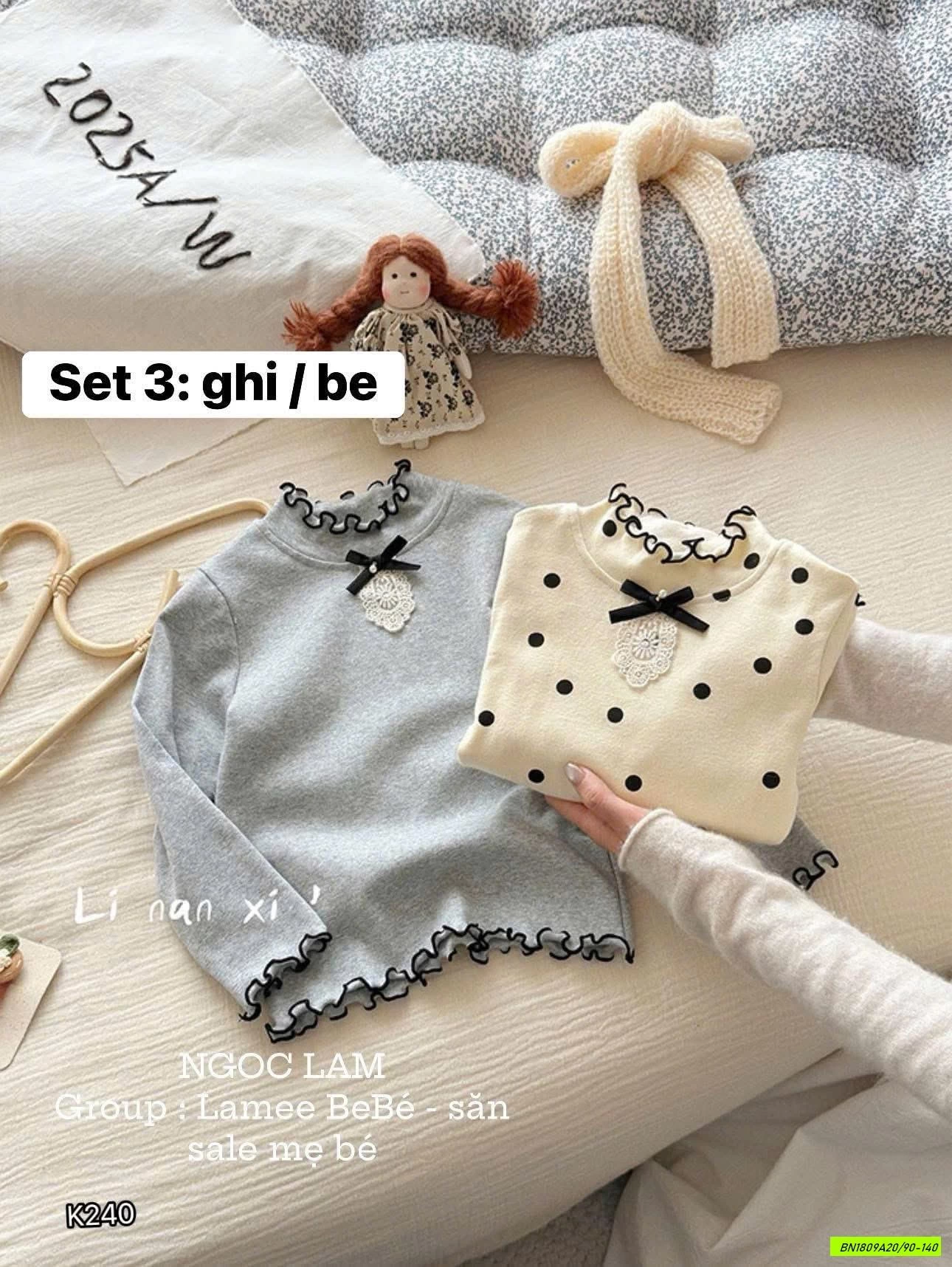 SÉT 2 ÁO GIỮ NHIỆT LINANXI