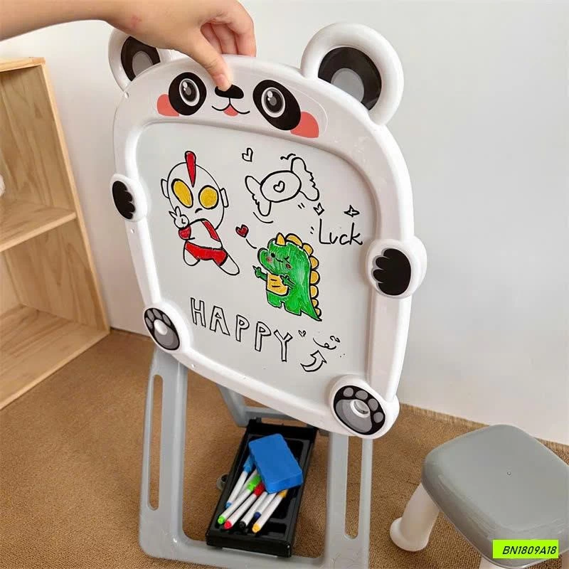 BẢNG VẼ 2 MẶT KÈM GHẾ CHO BÉ