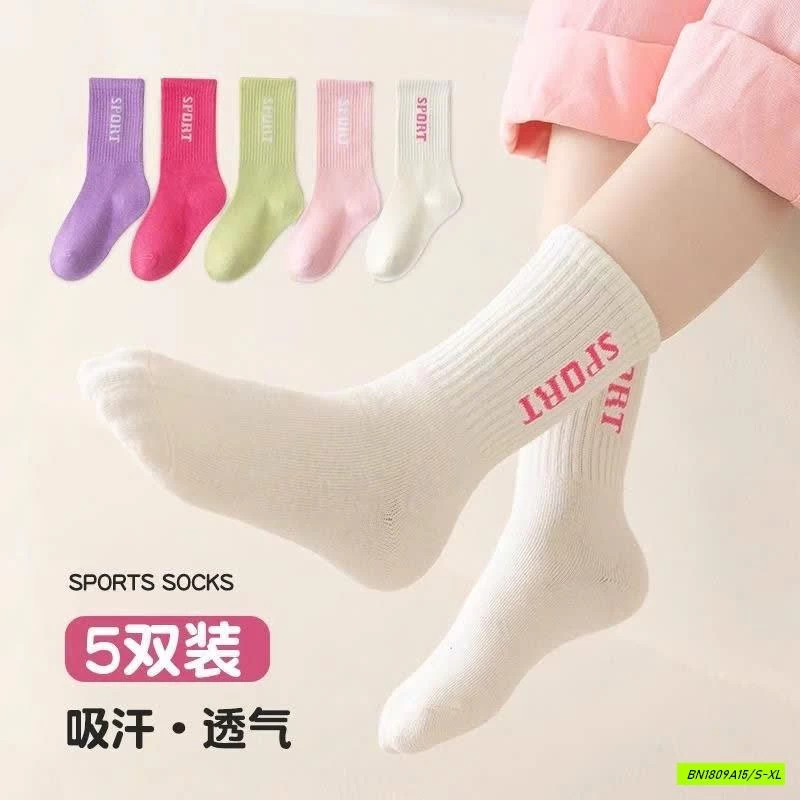 SÉT 5Đ TẤT MIX MÀU SPORT