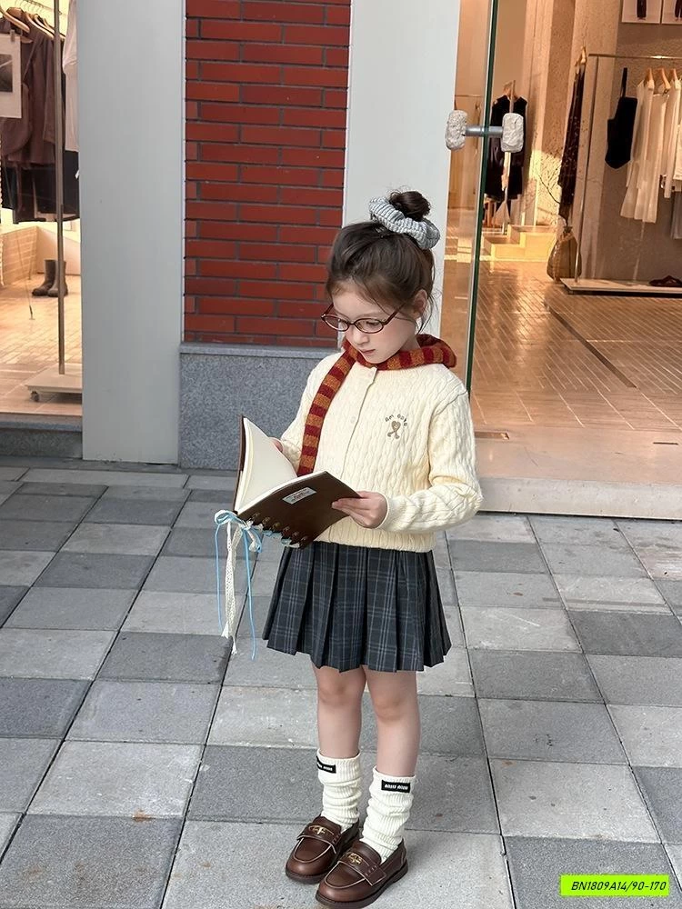 CHÂN VÁY XẾP LY CARO 25G059 AMBB