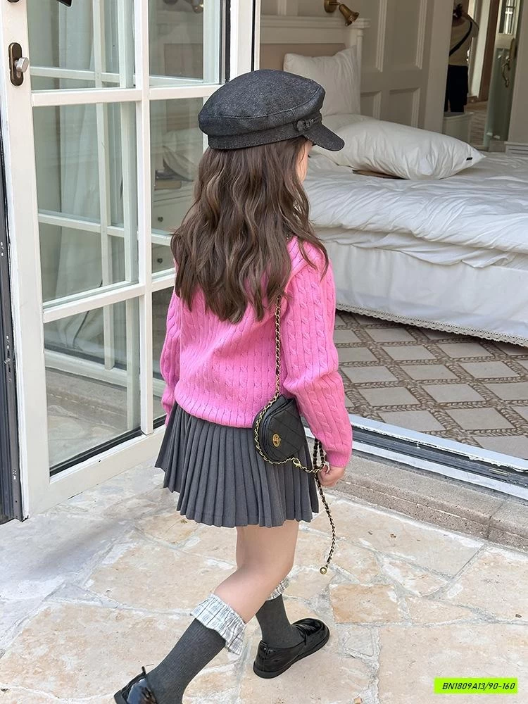 CARDIGAN LEN VẶN THỪNG 25G096 AMBB