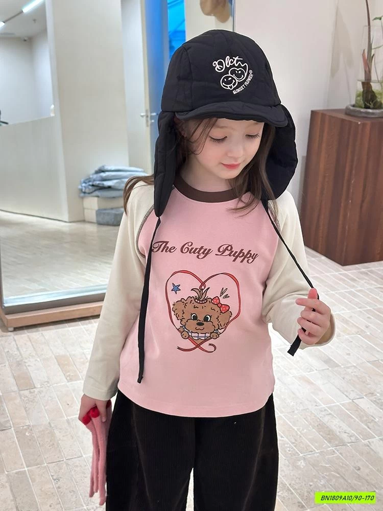 ÁO THUN IN HÌNH PHỐI MÀU TAY 25G062 AMBB