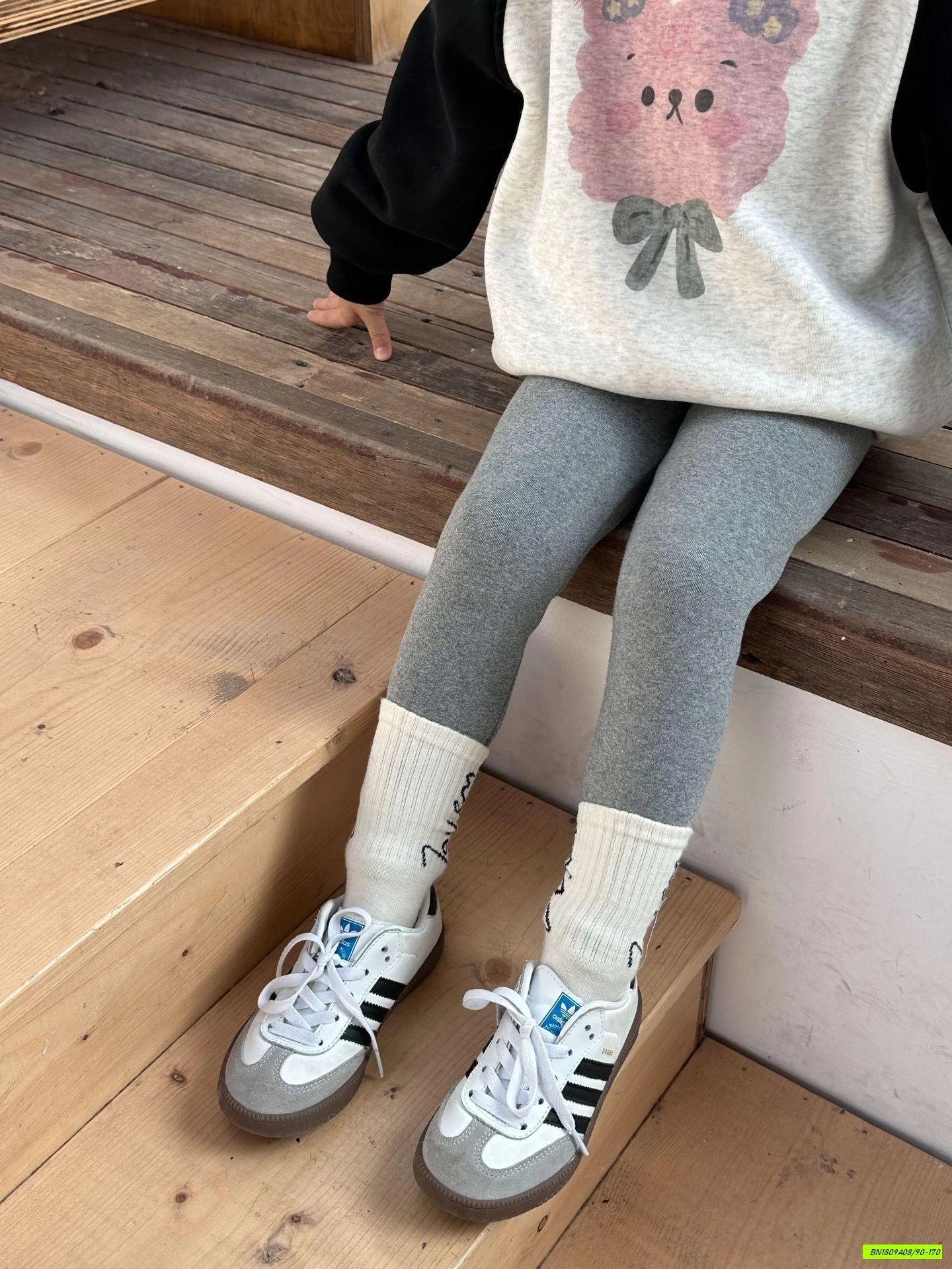 LEGGING NỈ TRƠN MÀU 25G044 AMBB