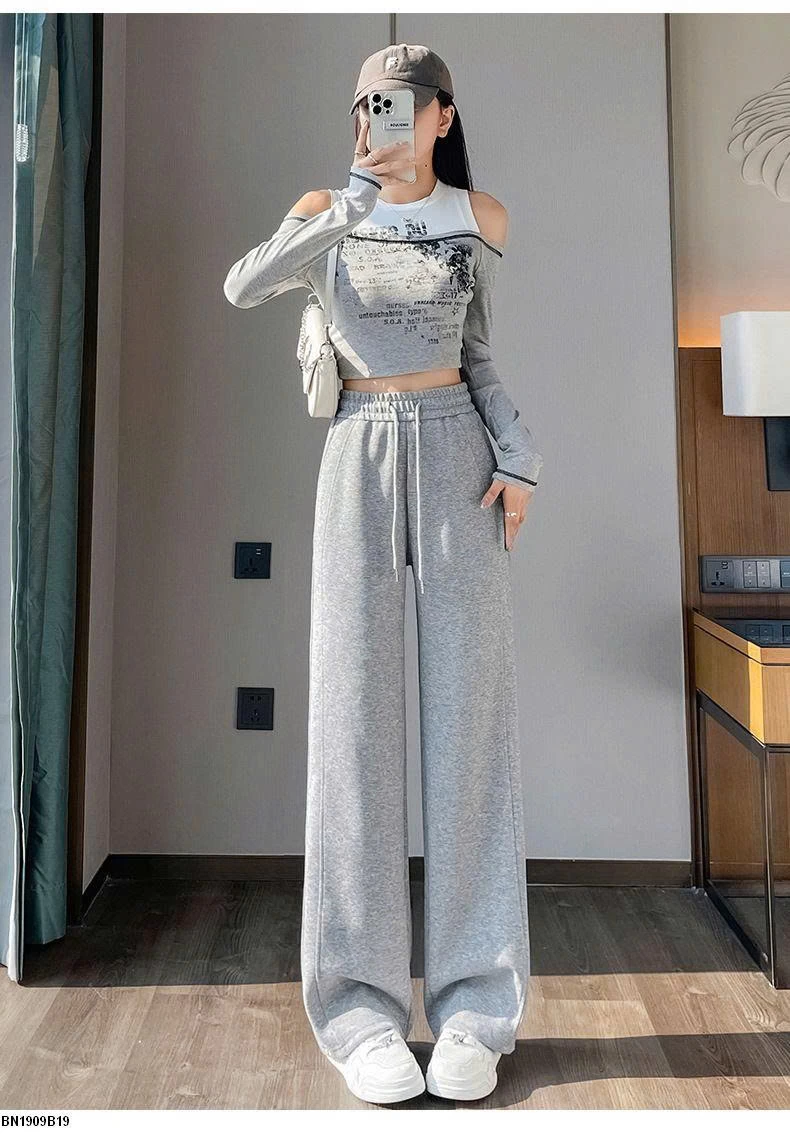 QUẦN NỈ SUÔNG THỂ THAO CHO NỮ