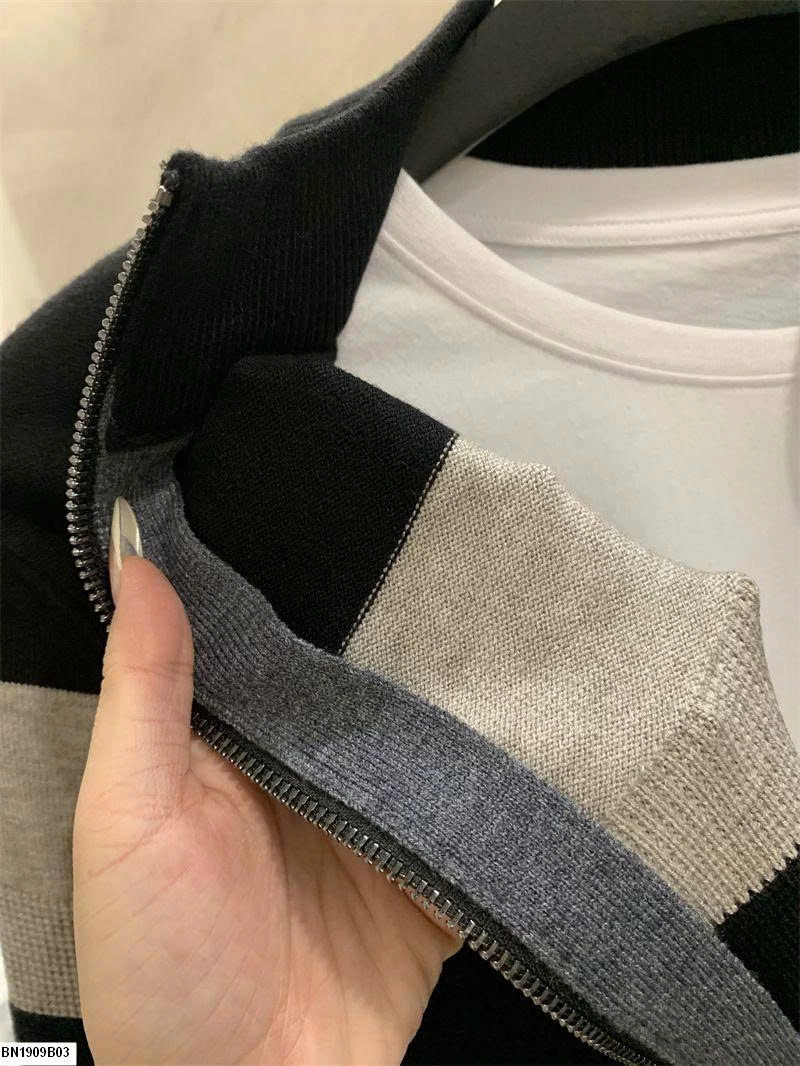 ÁO KHOÁC LEN NAM KÉO KHÓA