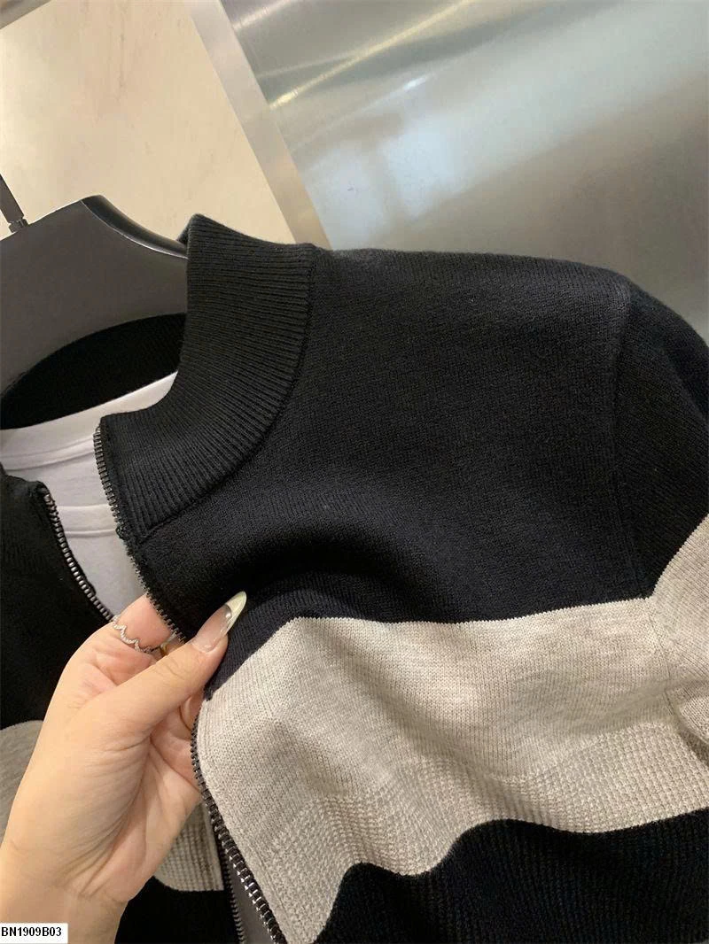 ÁO KHOÁC LEN NAM KÉO KHÓA