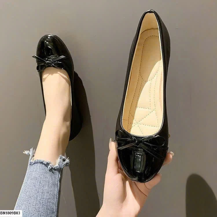 GIÀY BÚP BÊ NƠ DA MỀM