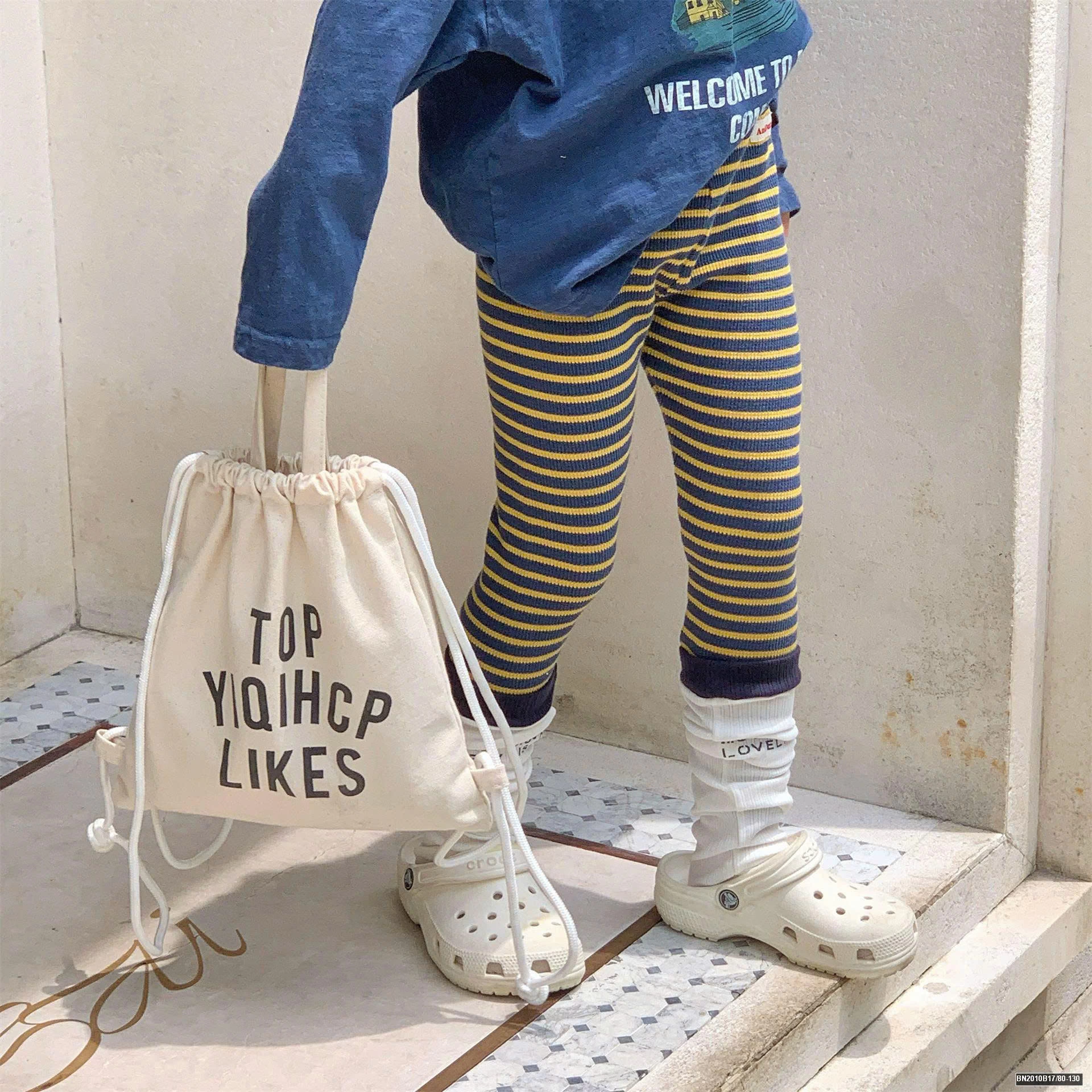 QUẦN LEGGING KẺ ADBABY