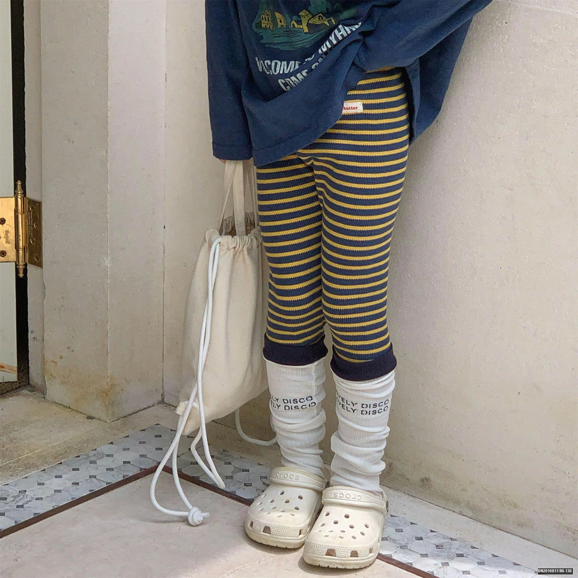 QUẦN LEGGING KẺ ADBABY