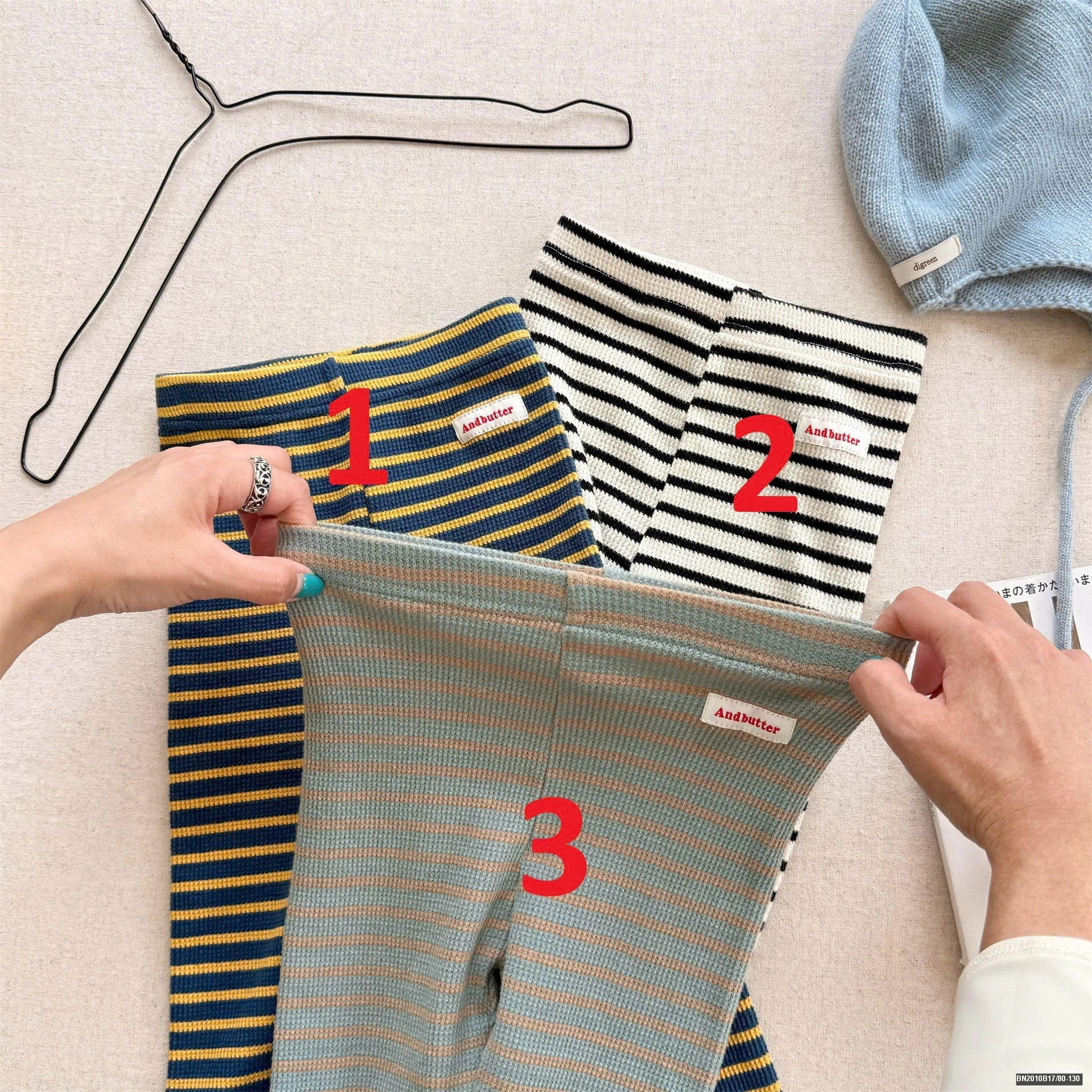 QUẦN LEGGING KẺ ADBABY