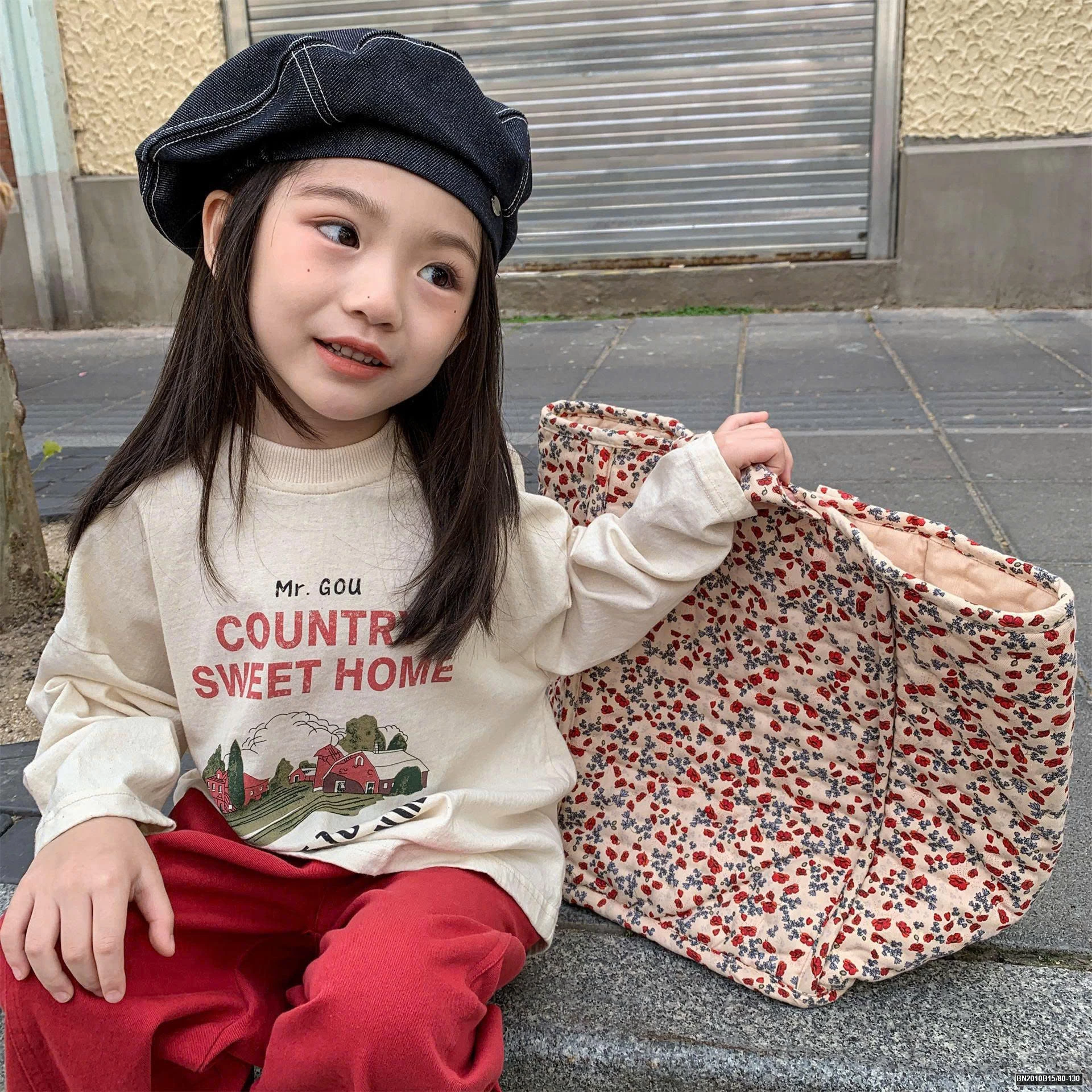 ÁO THUN CHỮ SWEETHOME DÀI TAY ADBABY