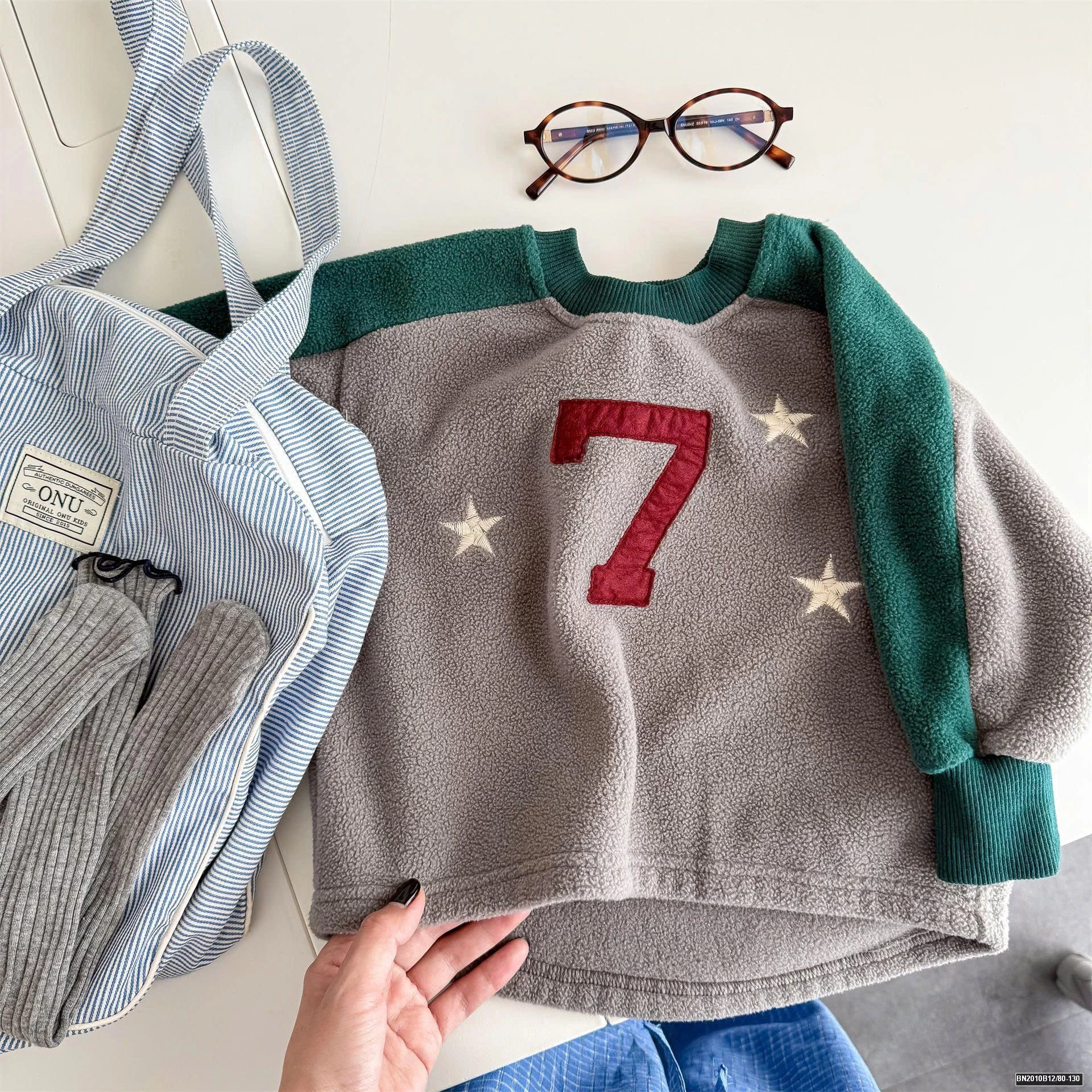 ÁO LÔNG DÀI TAY SỐ 7 MÙA ĐÔNG ADBABY