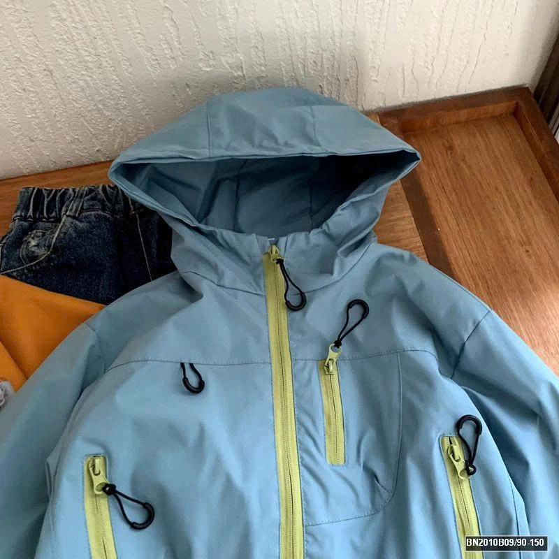 ÁO KHOÁC GIÓ CÓ MŨ