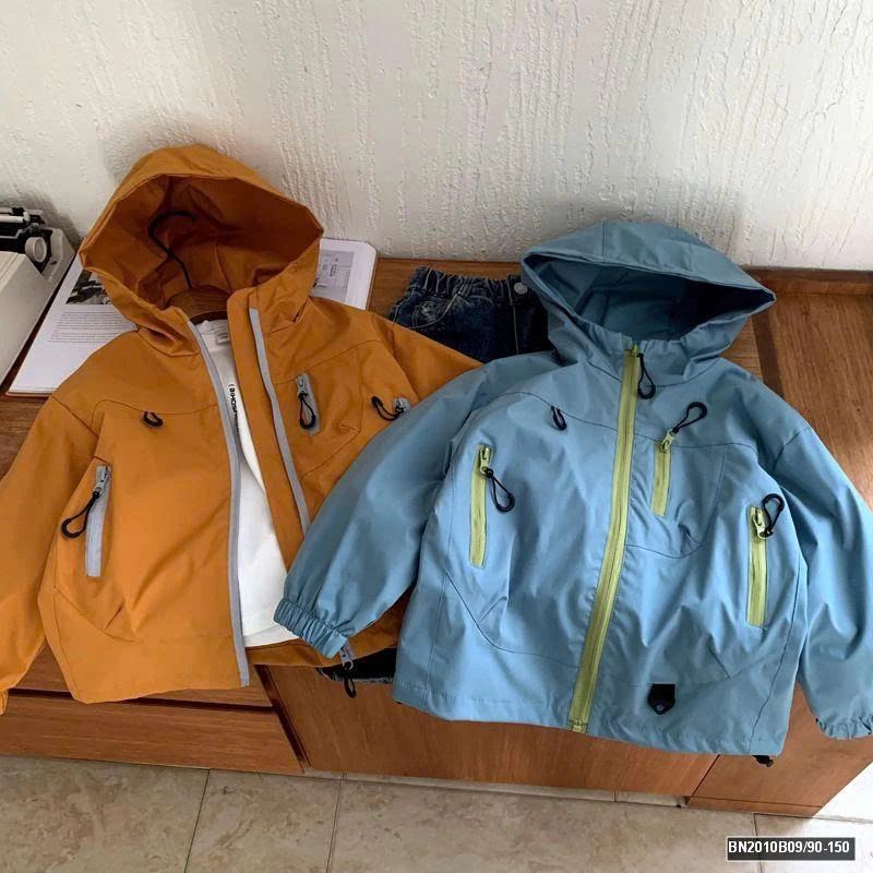 ÁO KHOÁC GIÓ CÓ MŨ