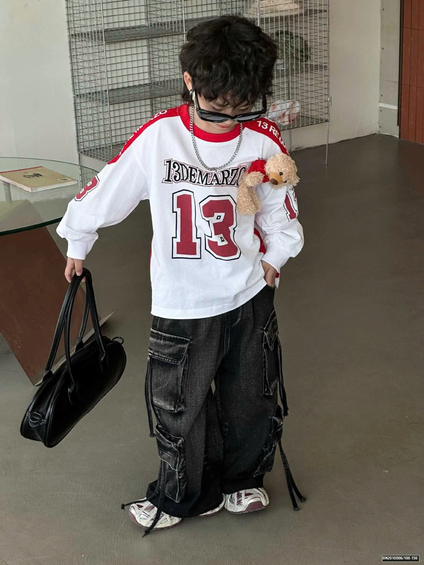 ÁO  COCACOLA SỐ 13 GẮN GẤU