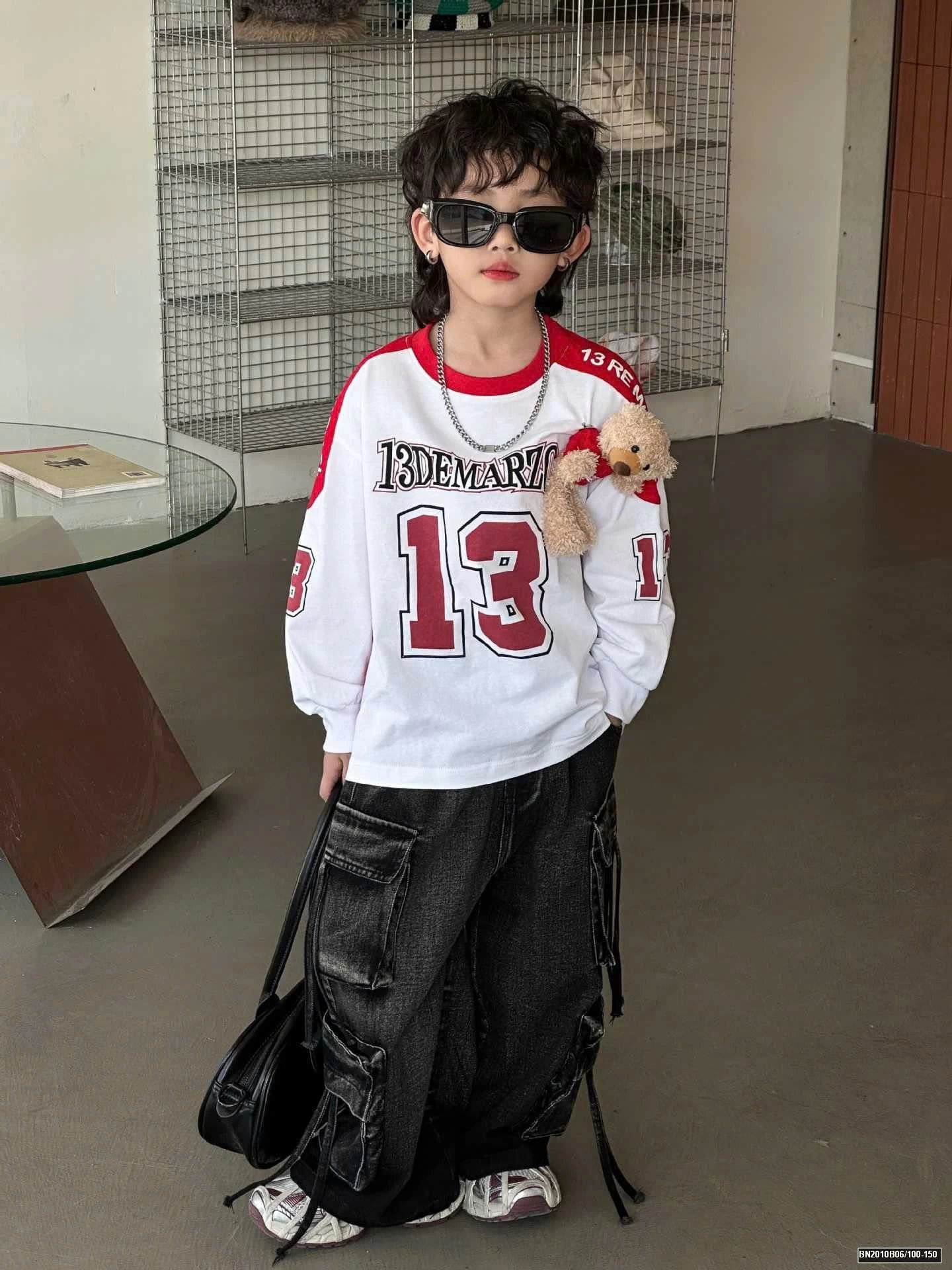 ÁO  COCACOLA SỐ 13 GẮN GẤU