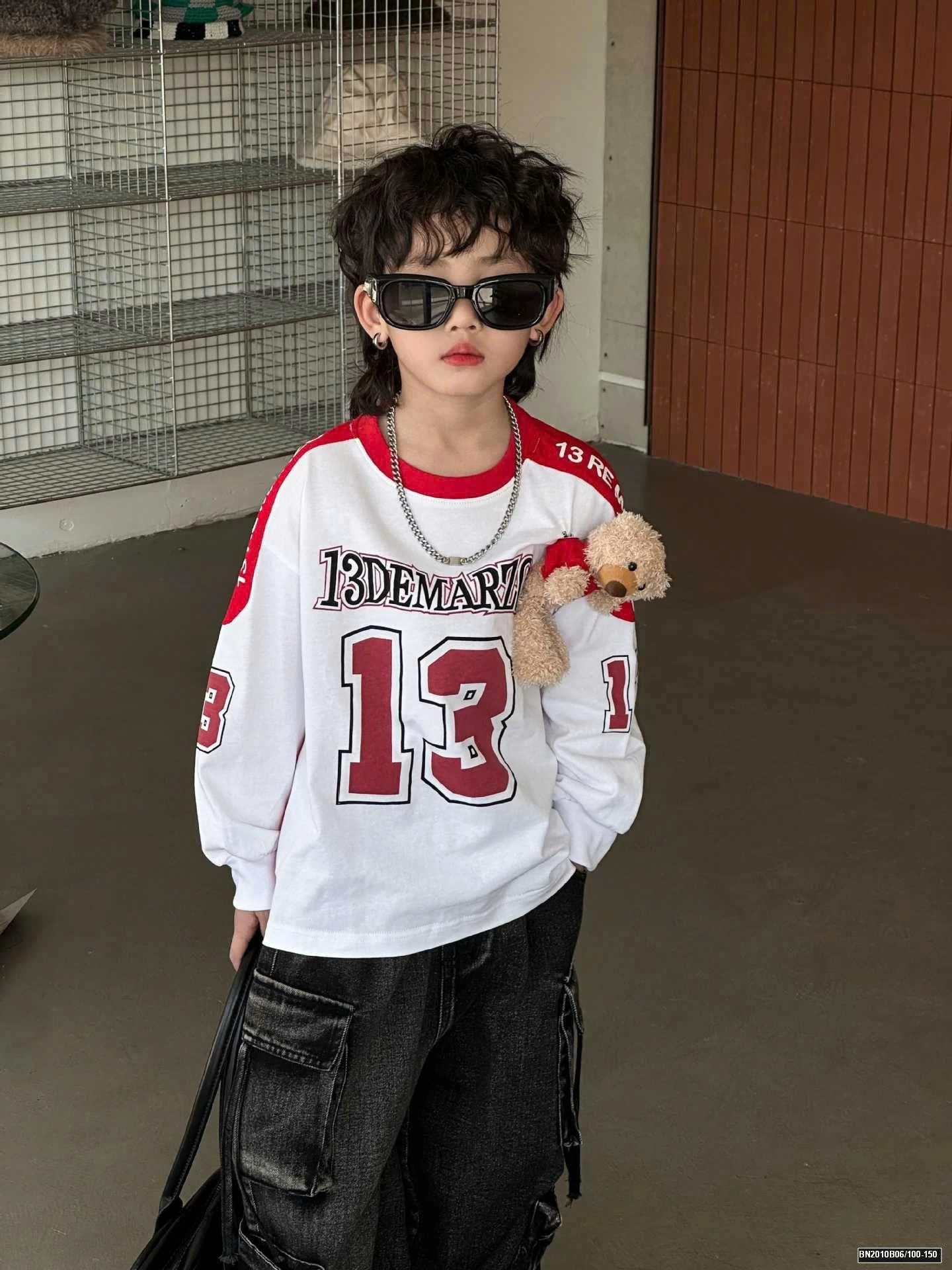 ÁO  COCACOLA SỐ 13 GẮN GẤU