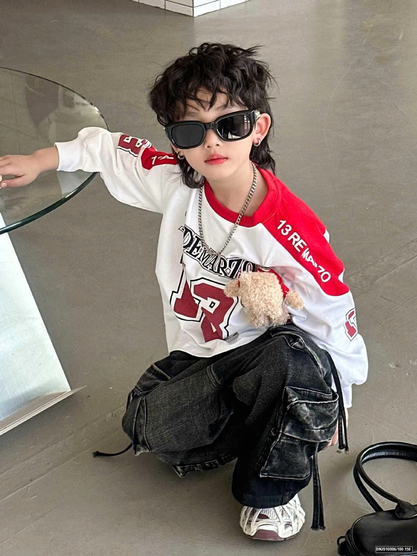 ÁO  COCACOLA SỐ 13 GẮN GẤU