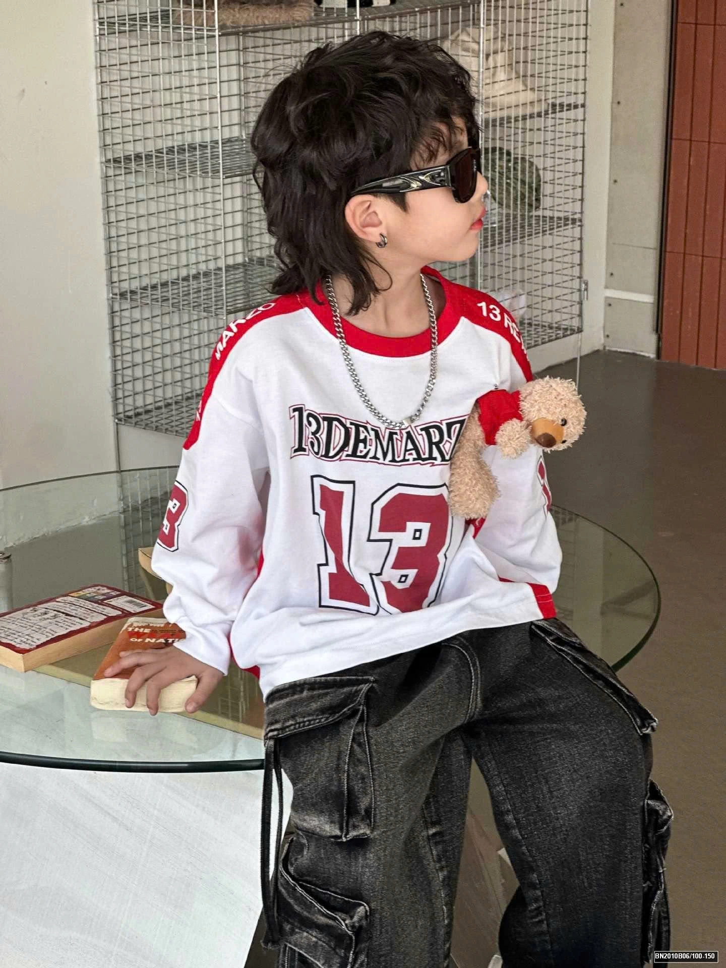 ÁO  COCACOLA SỐ 13 GẮN GẤU