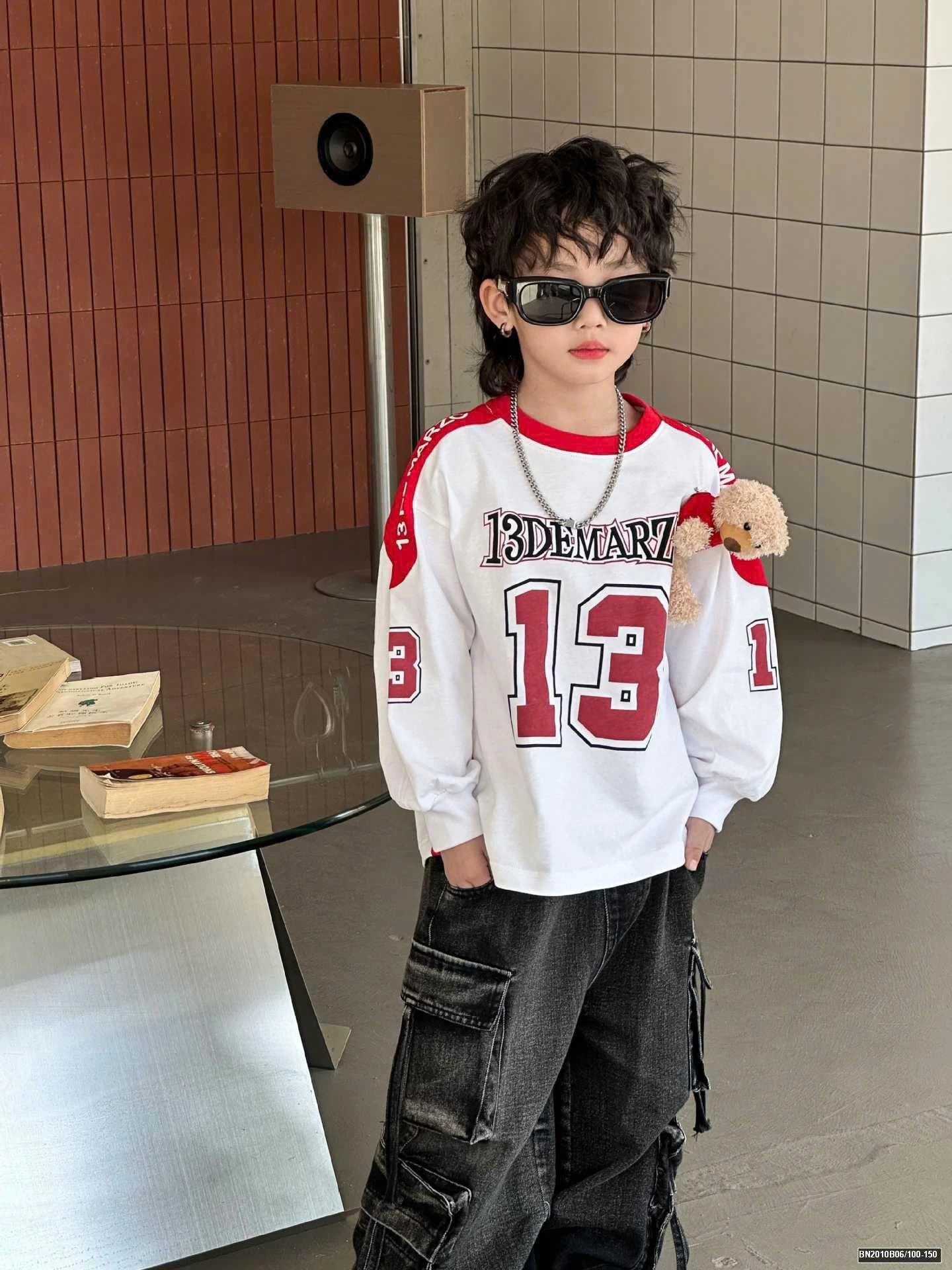 ÁO  COCACOLA SỐ 13 GẮN GẤU