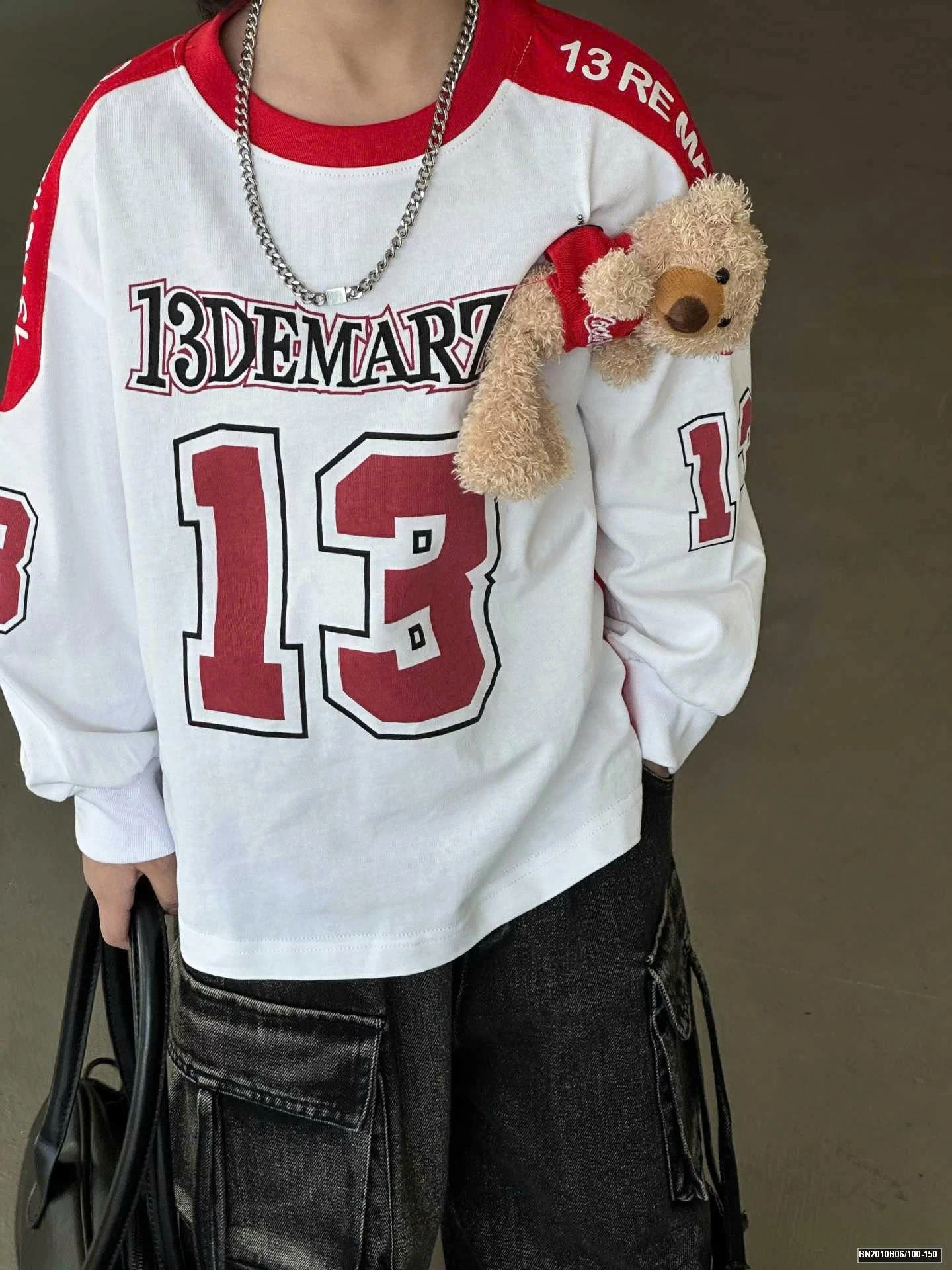 ÁO COCACOLA SỐ 13 GẮN GẤU