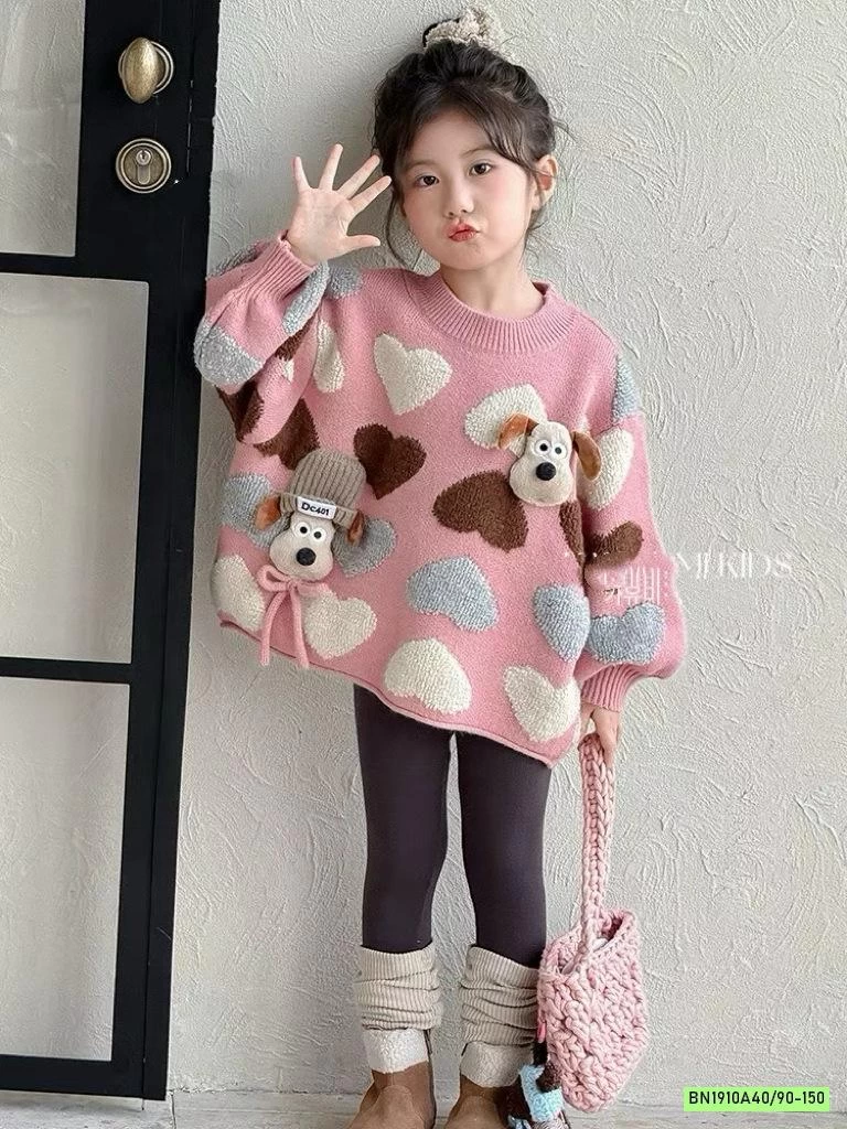 ÁO LEN TRÁI TYM CÚN