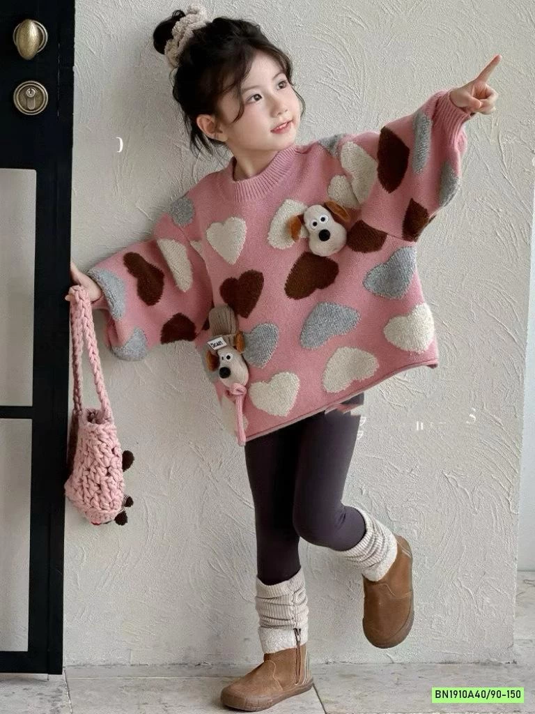 ÁO LEN TRÁI TYM CÚN