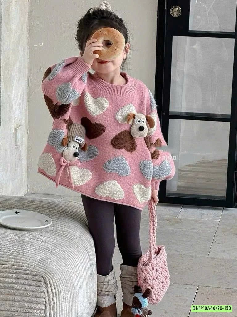 ÁO LEN TRÁI TYM CÚN