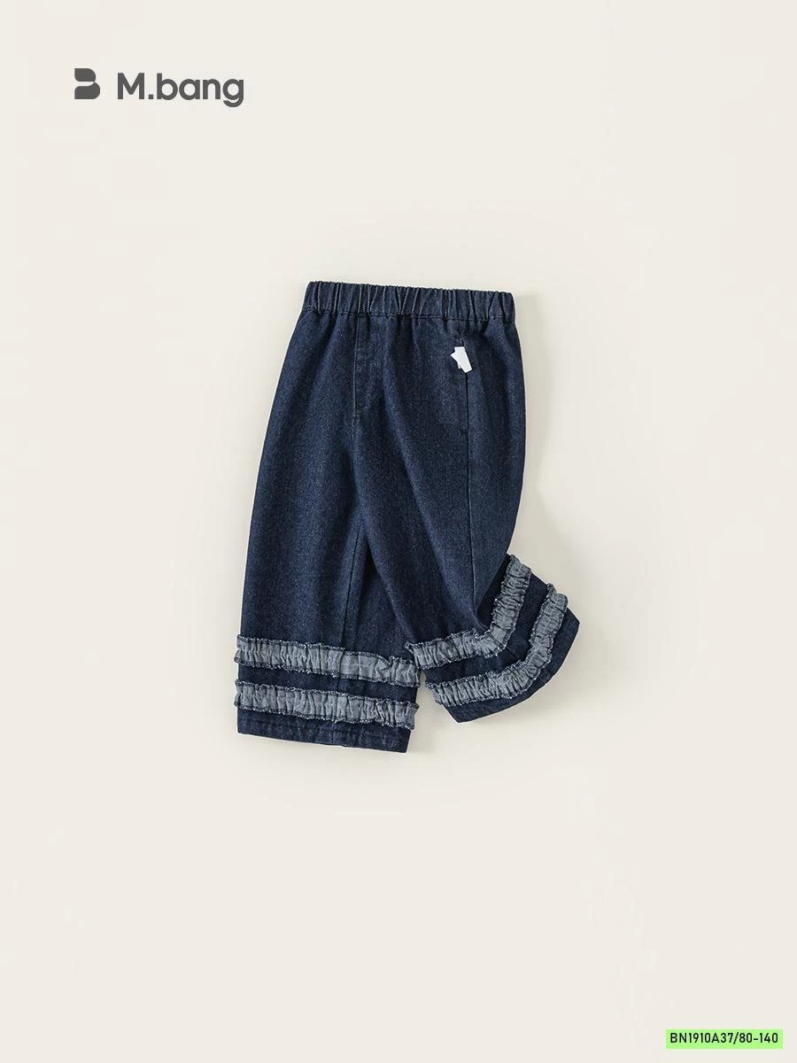 JEAN SUÔNG NHÚN BÈO GẤU QUẦN MBANG