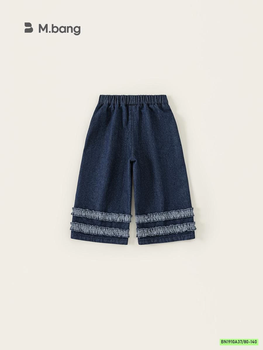 JEAN SUÔNG NHÚN BÈO GẤU QUẦN MBANG