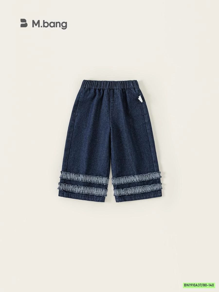 JEAN SUÔNG NHÚN BÈO GẤU QUẦN MBANG