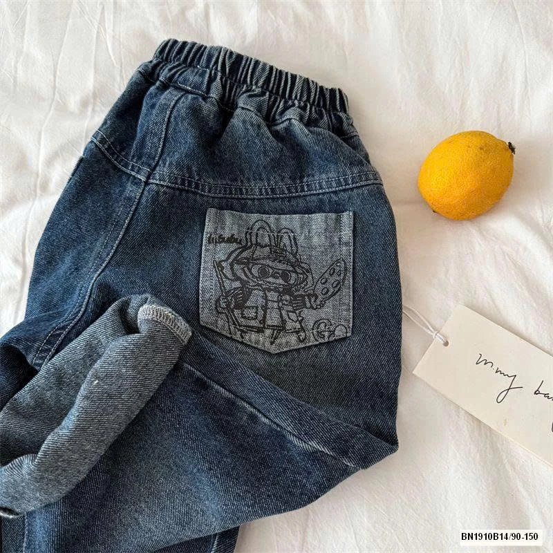 QUẦN JEAN TÚI LABUBU MMY 70997