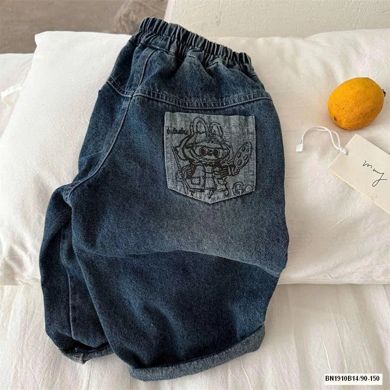 QUẦN JEAN TÚI LABUBU MMY 70997