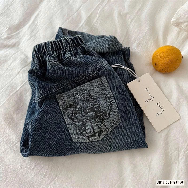 QUẦN JEAN TÚI LABUBU MMY 70997