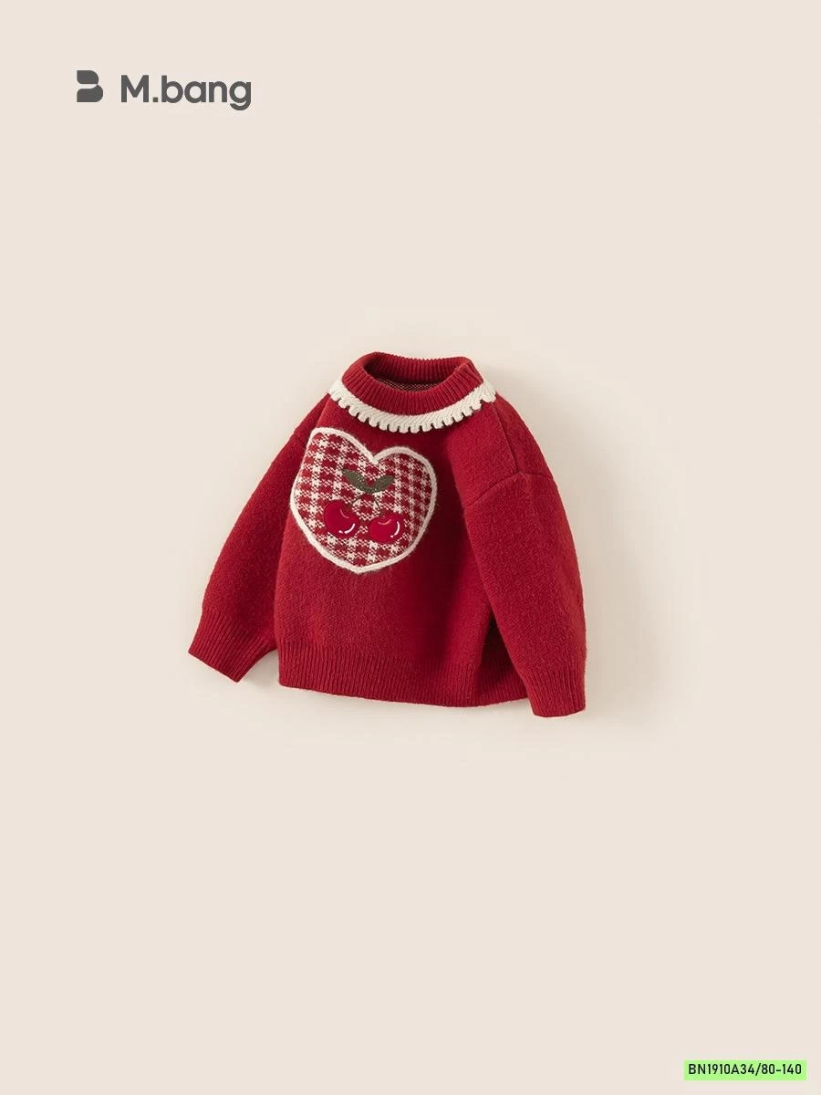 ÁO LEN ĐỎ TRÁI TIM MBANG