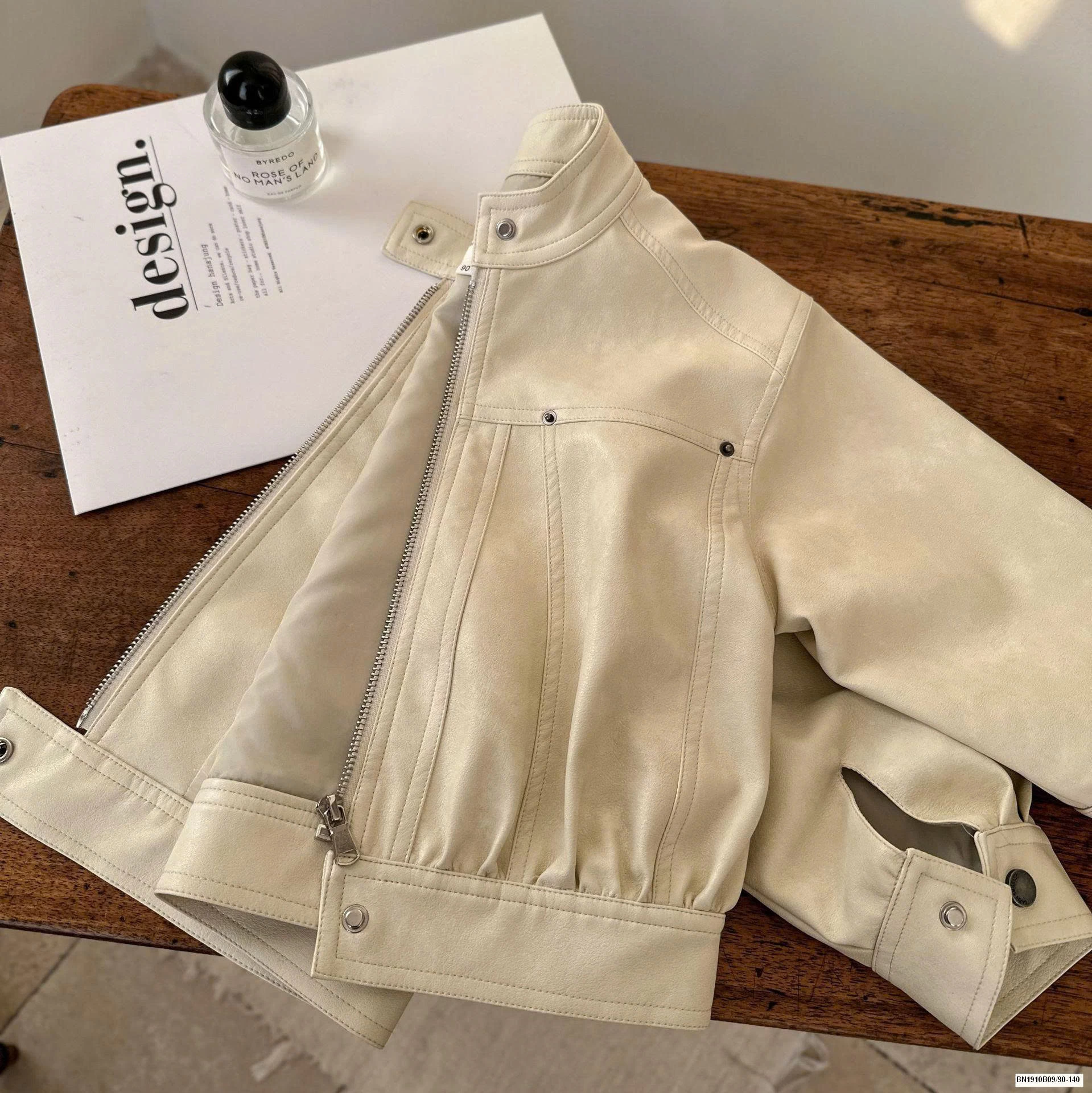 ÁO KHOÁC DA THỜI TRANG VINTAGE MMY 51160