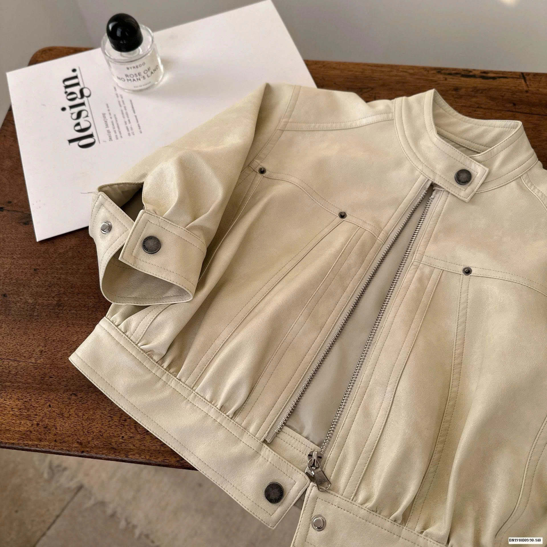 ÁO KHOÁC DA THỜI TRANG VINTAGE MMY 51160