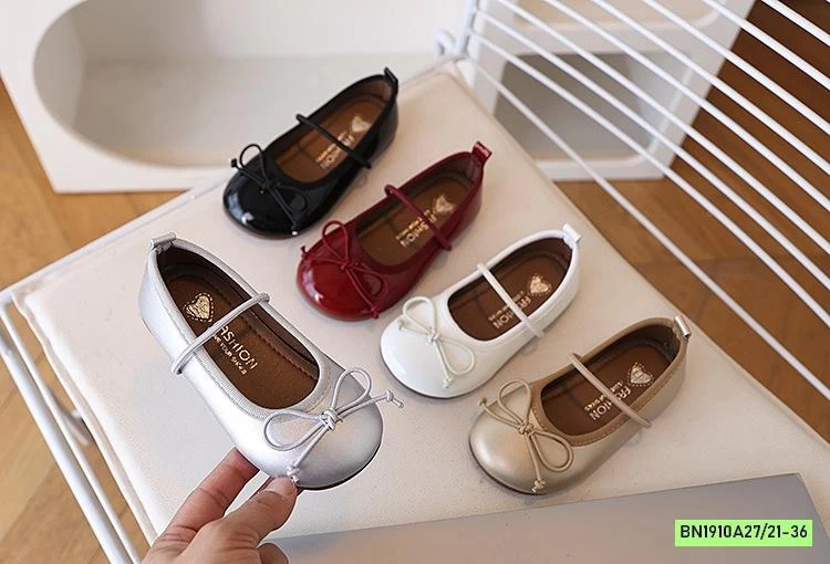 GIÀY BÚP BÊ GẮN NƠ MỀM ÊM