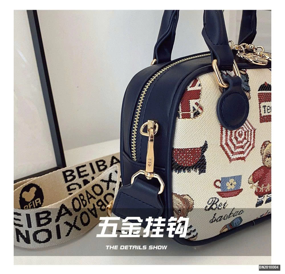 TÚI MINI ĐEO CHÉO 3 CHÚ GẤU CÓ QUAI XÁCH BEIBAOBAO